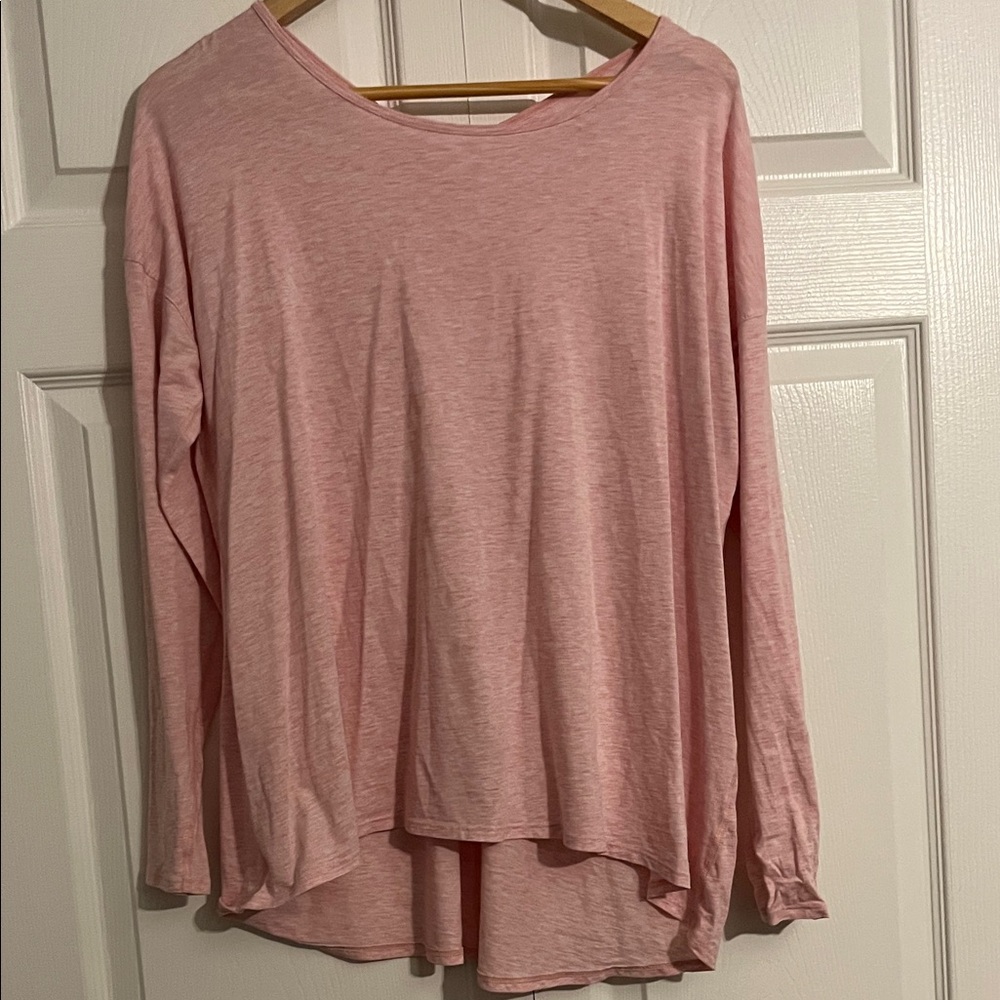 Lululemon Athletica Pink Women's Long Sleeve Top